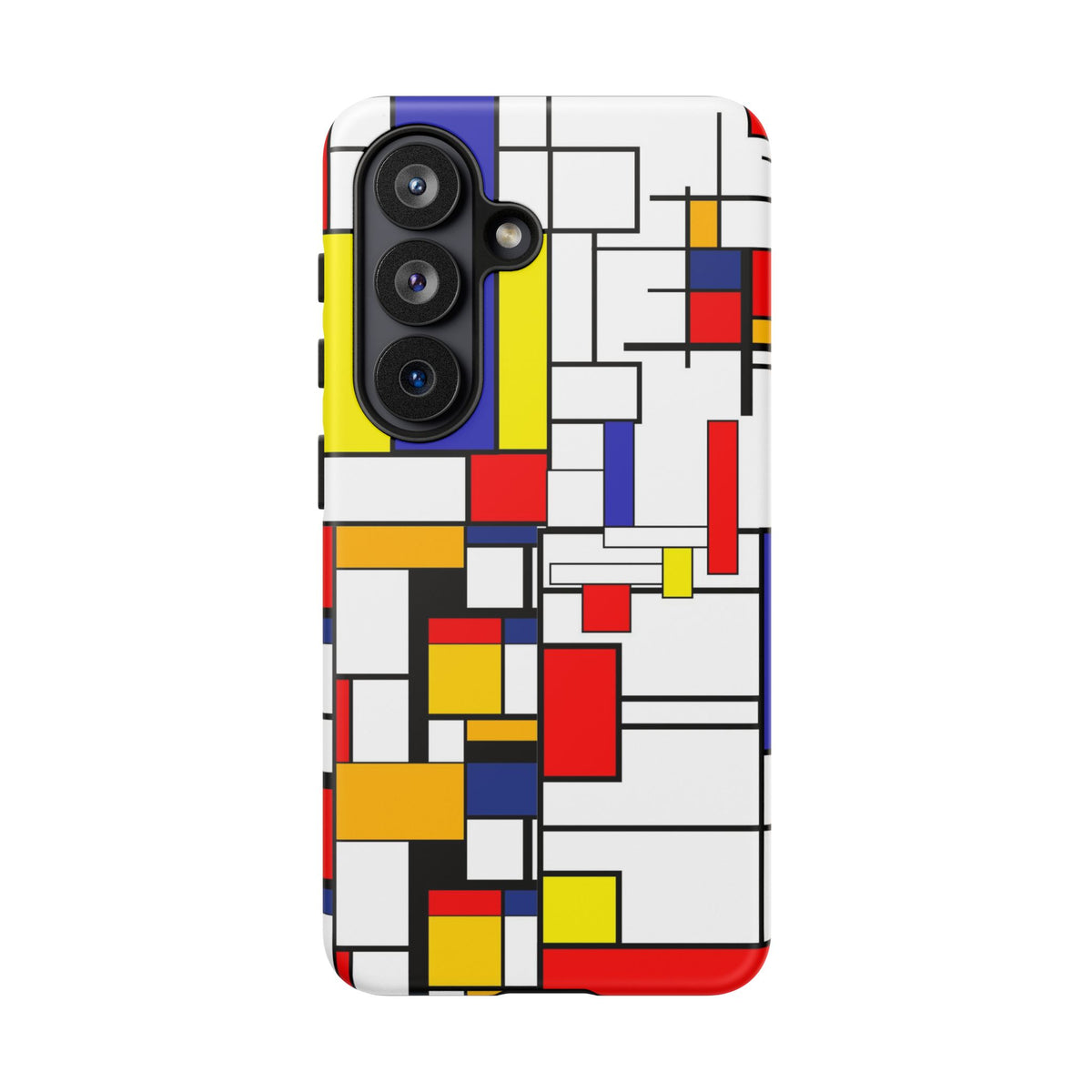 Retro Mod Mondrian, Mid Century Modern Style Tough Phone Case