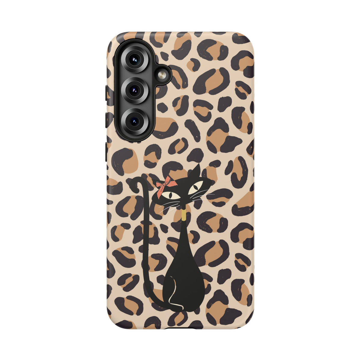 Mid Century Modern 50s Leopard Print, Atomic Cat, Mid Mod Tough Cases