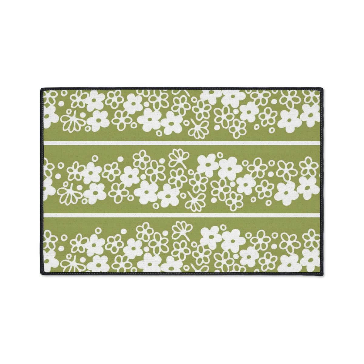 Kitchen Floor Mat, Spring Blossom Pyrex Lover, Collector Retro Kitchen Decor - Mid Century Modern Gal