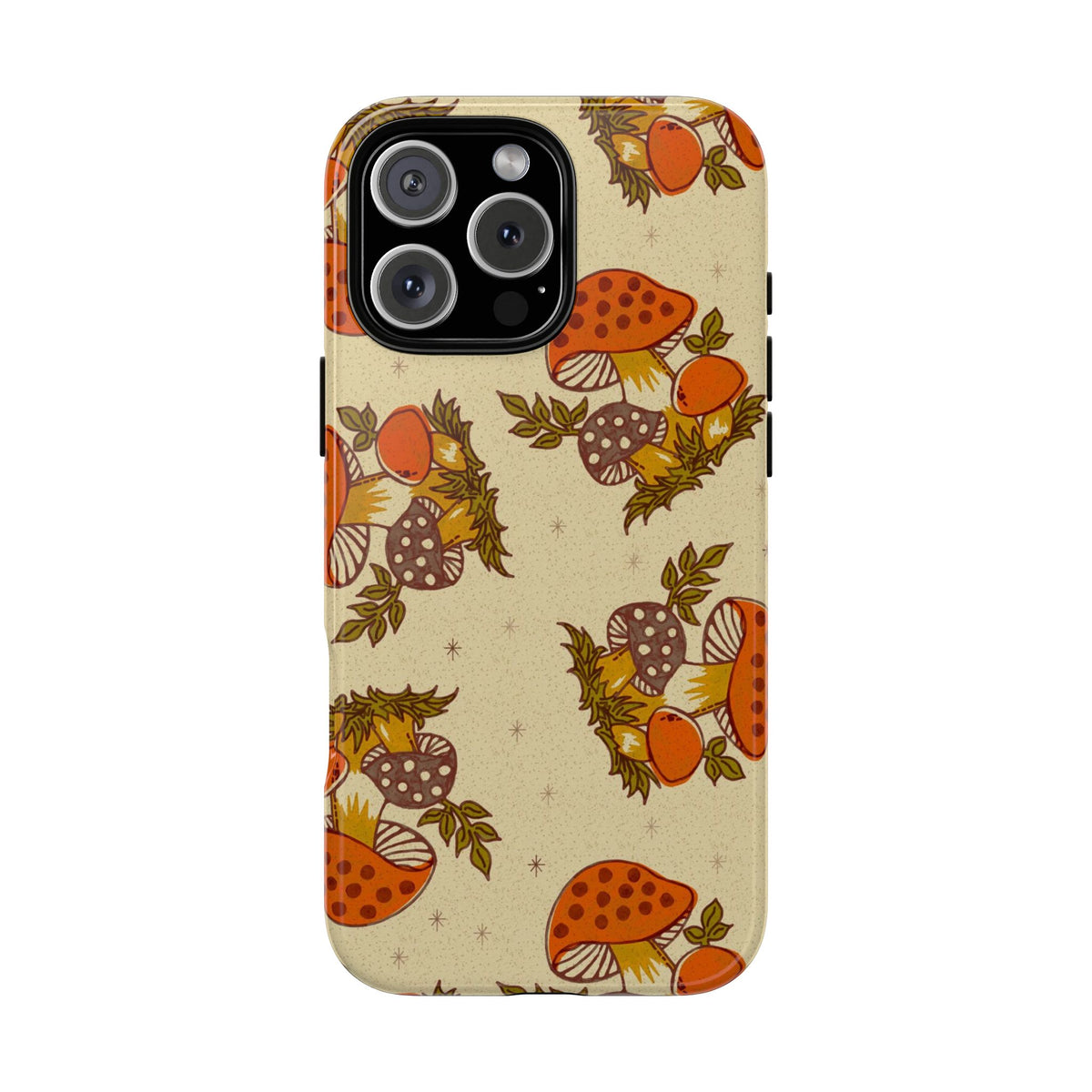 70s Merry Mushroom Groovy Retro Smart Phone Tough Phone Cases