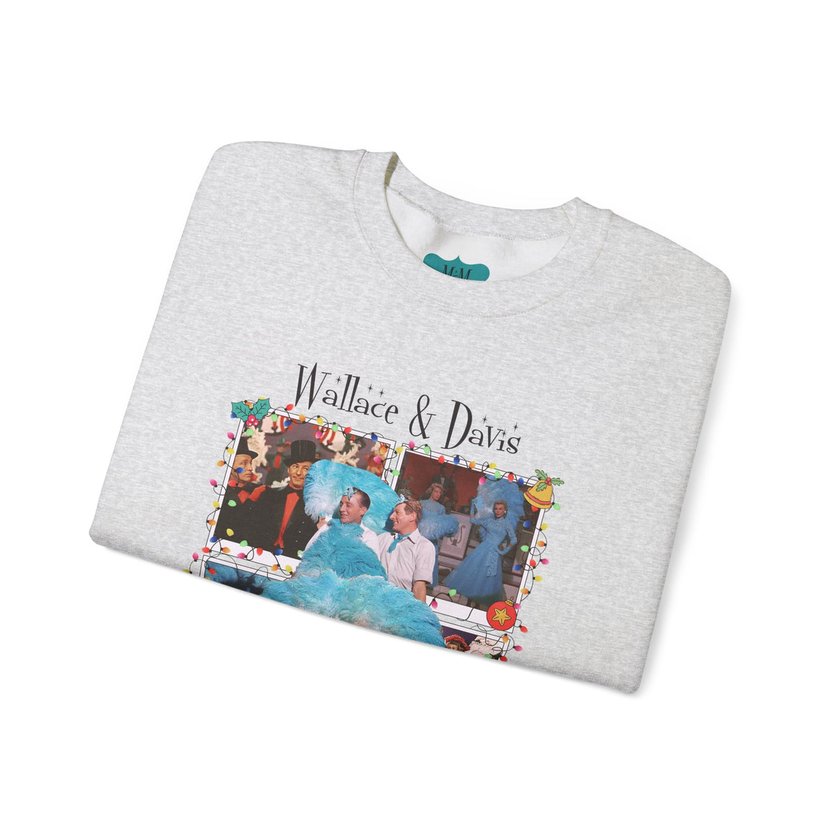 Sisters Sisters, Wallace And Davis White Christmas Movie Columbia Inn, Matching Chrismtas Swag - Mid Century Modern Gal