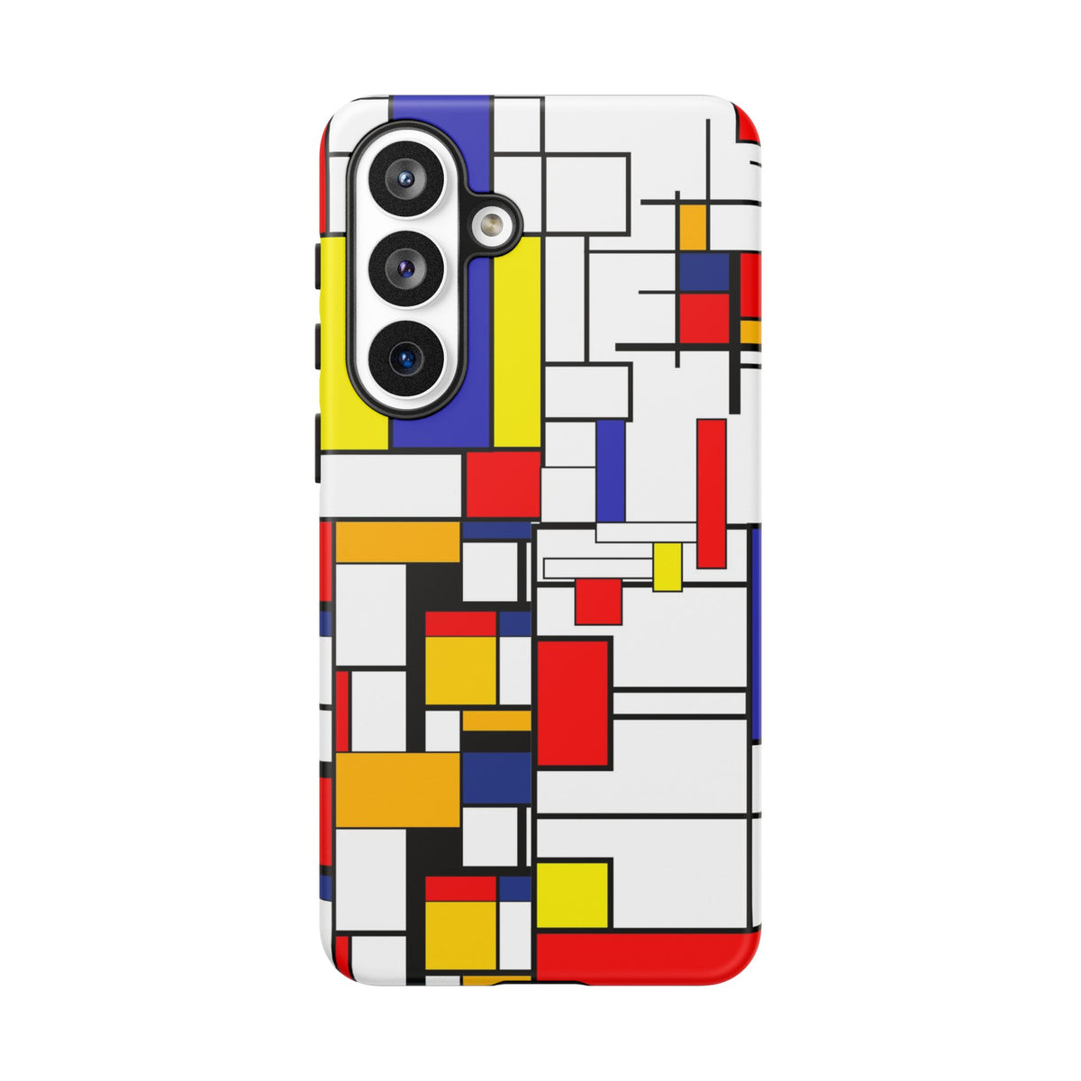 Retro Mod Mondrian, Mid Century Modern Style Tough Phone Case
