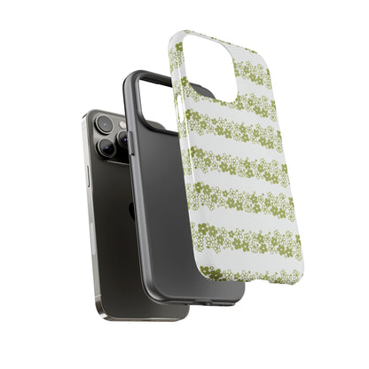 Pyrex Crazy Daisy Spring BlossonFloral Phone Case: Tough Cases with Elegant Green Floral Design, Durable Phone Cover
