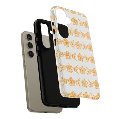 Pyrex Golden Butterfly Floral Phone Case, Tough Cases for Stylish Protection, Gift for Her, Durable, Trendy Floral Design, Cell Phone Cover
