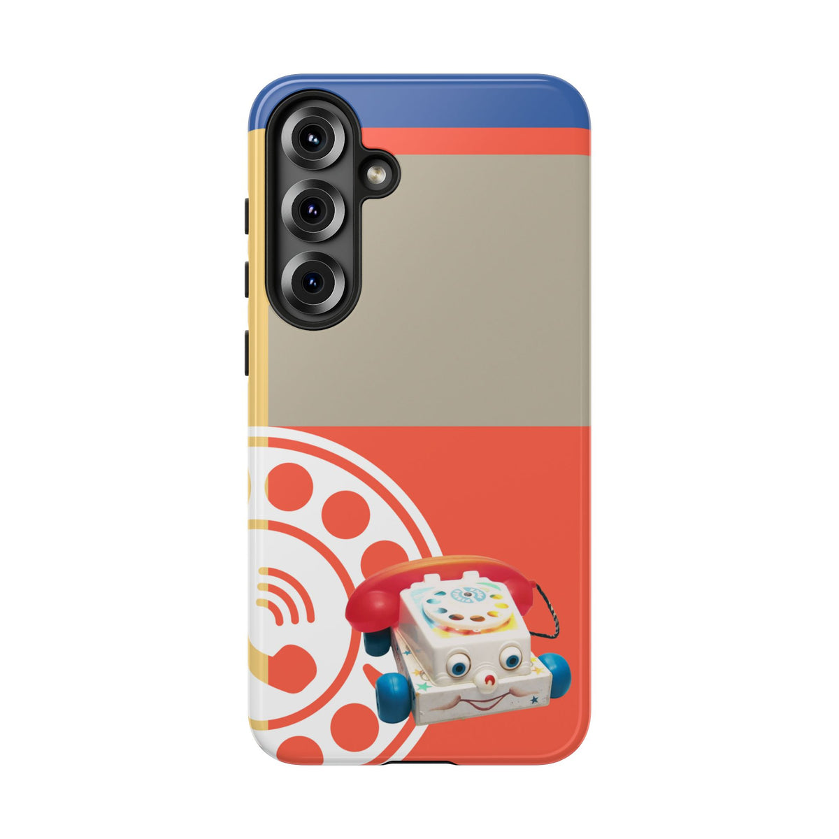 The First Original Phone, Eye Phone, Retro Kitschy Cute Rotary Phone, Tough Phone Cases