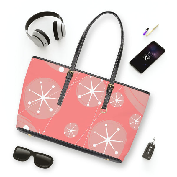 Atomic 50's Starburst, Retro Pink, Mid Mod Shoulder Bag
