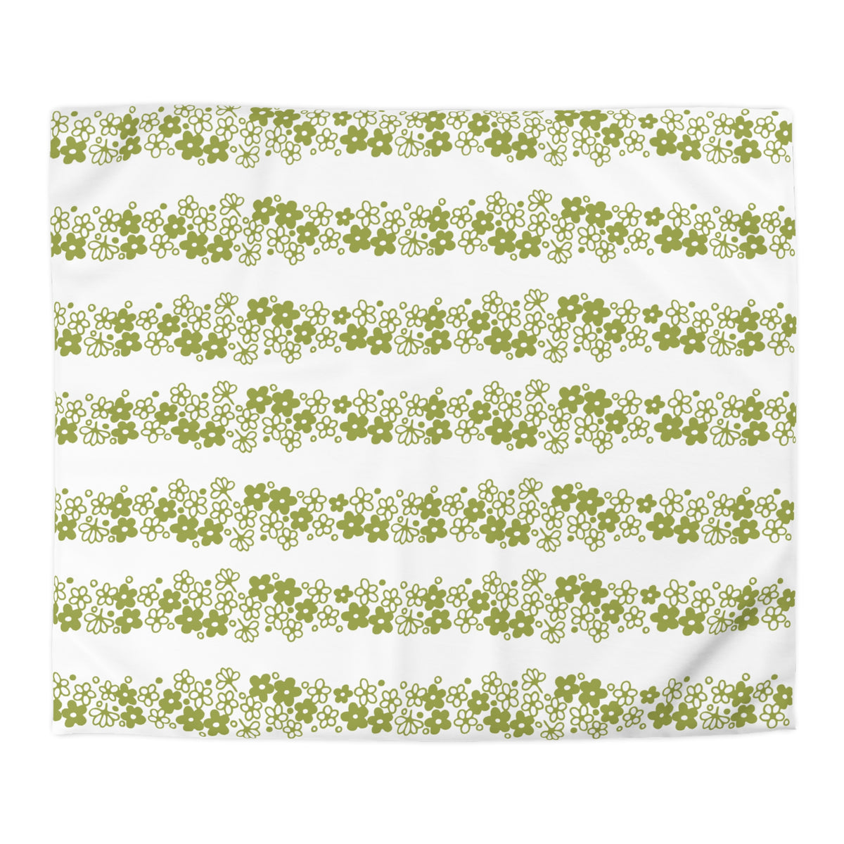Pyrex Lover Crazy Daisy Spring Cottagecore Retro Floral Duvet Cover - Mid Century Modern Gal