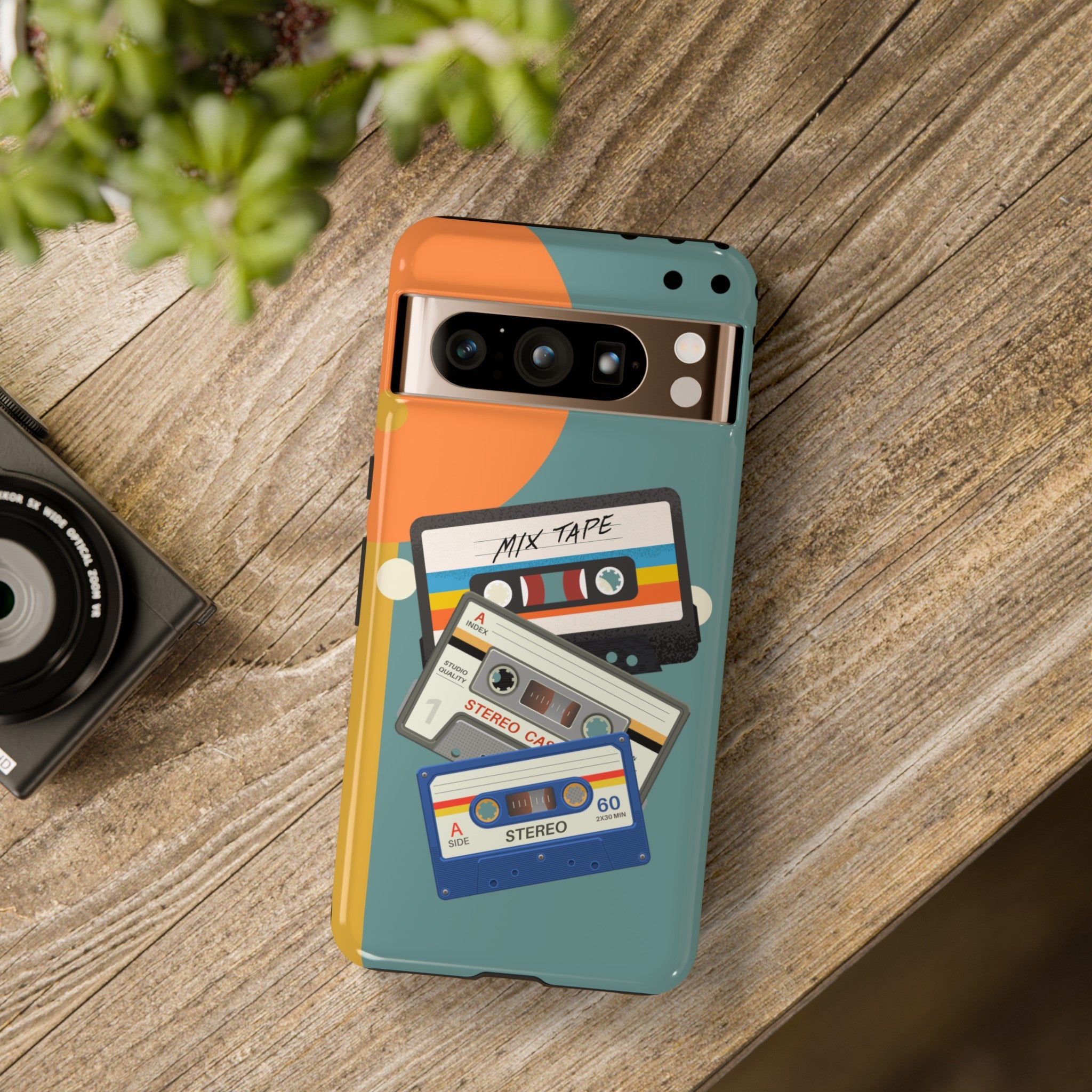 Gen X, Retro Cassettes Mid Mod Smart Phone Tough Cases