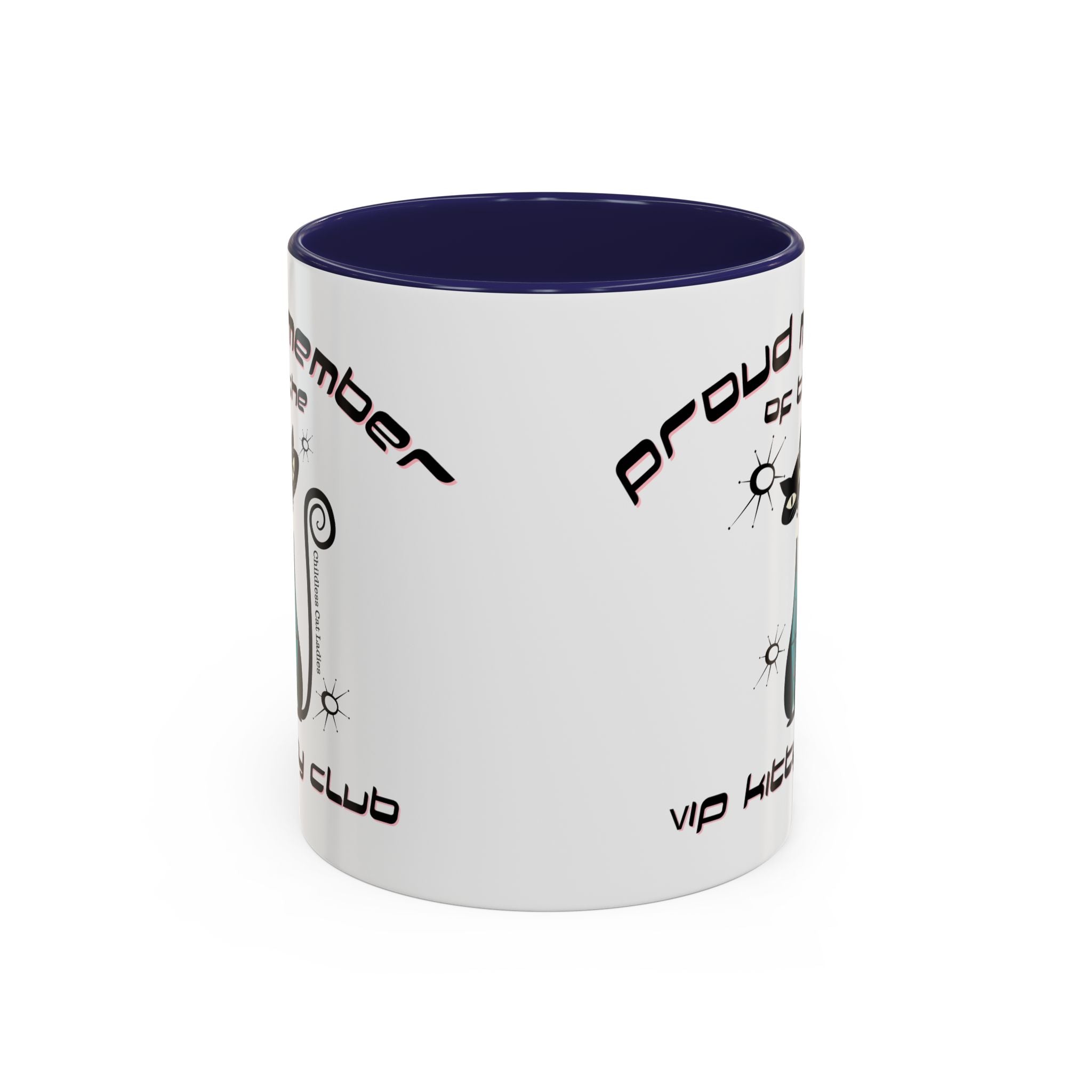 Childless Cat Lady Atomic Cat Kitty Club, Vote Drinking Mug