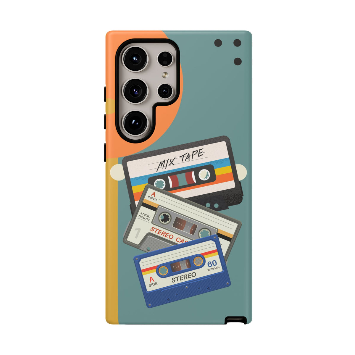 Gen X, Retro Cassettes Mid Mod Smart Phone Tough Cases