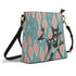 Mid Mod Atomic Cat, Kitschy Retro Bucket Bag Shoulder Bag - Mid Century Modern Gal