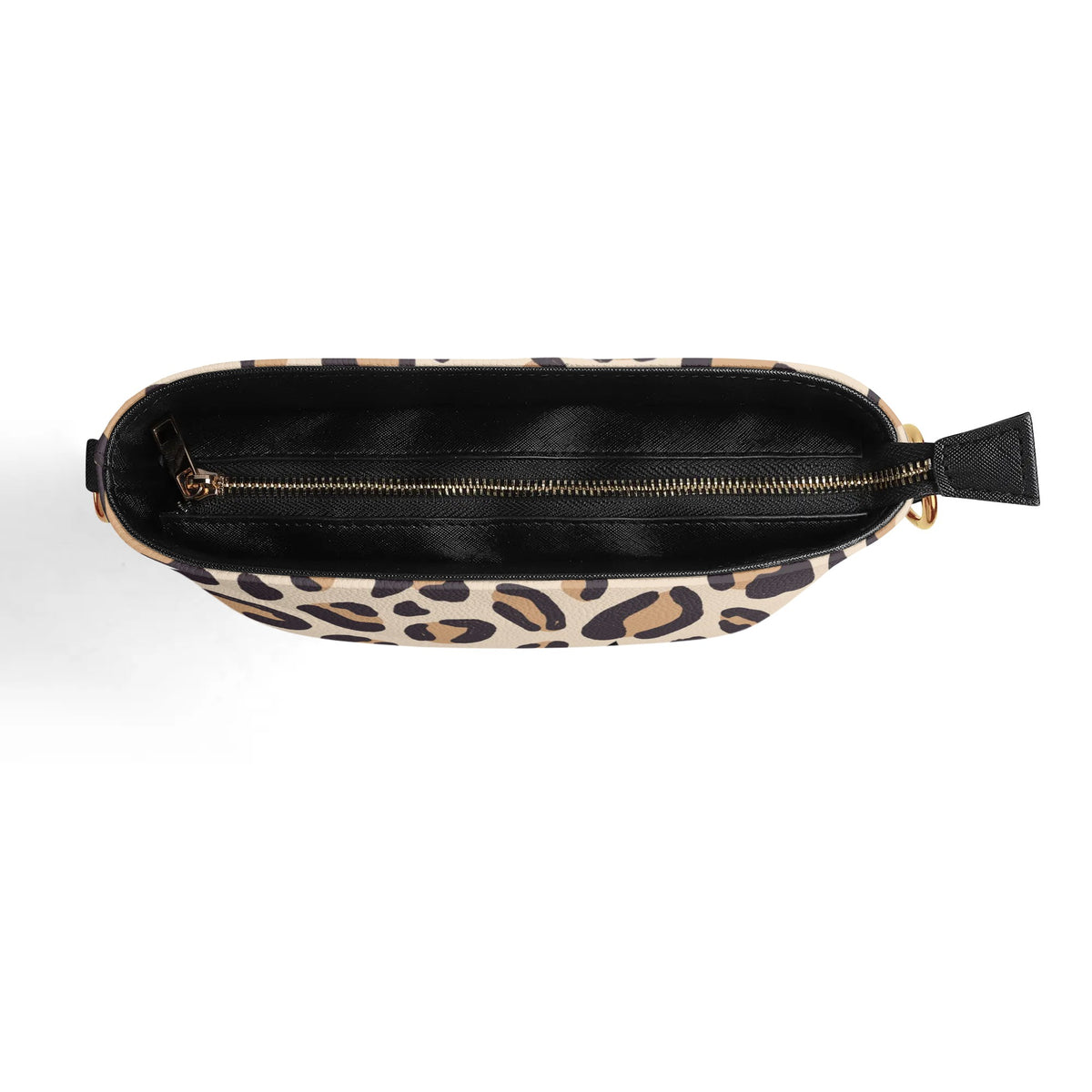 Atomic 50s Cat, Leopard Print Mid Mod Bucket Bag - Mid Century Modern Gal