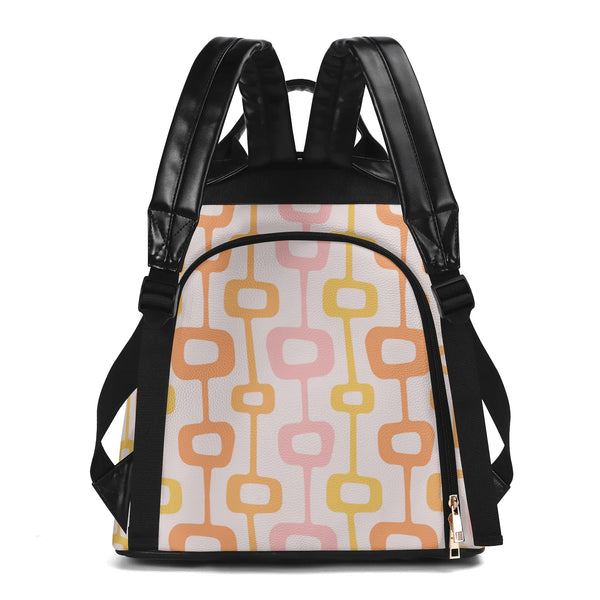 Atomic Cat Travel Bag, Backpack, Mid Mod Style Anti-Theft Backpack