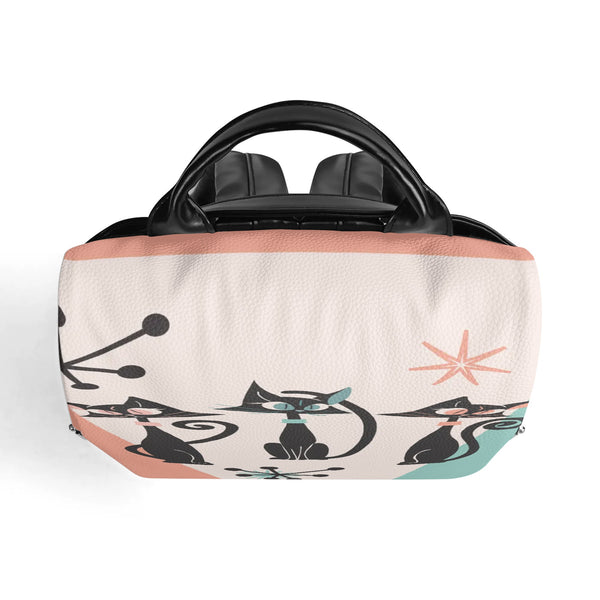 Atomic Cat Travel Bag, Backpack, Mid Mod Style Anti-Theft Backpack