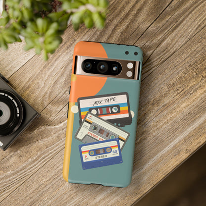 Gen X, Retro Cassettes Mid Mod Smart Phone Tough Cases