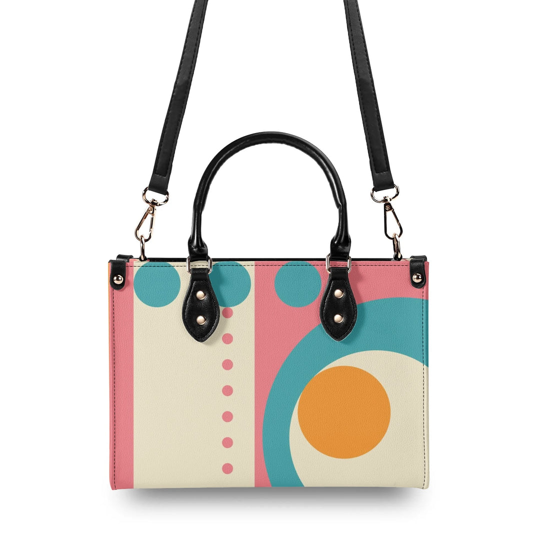 50s Flamingo Kitschy Mod Luxury Handbag - Mid Century Modern Gal