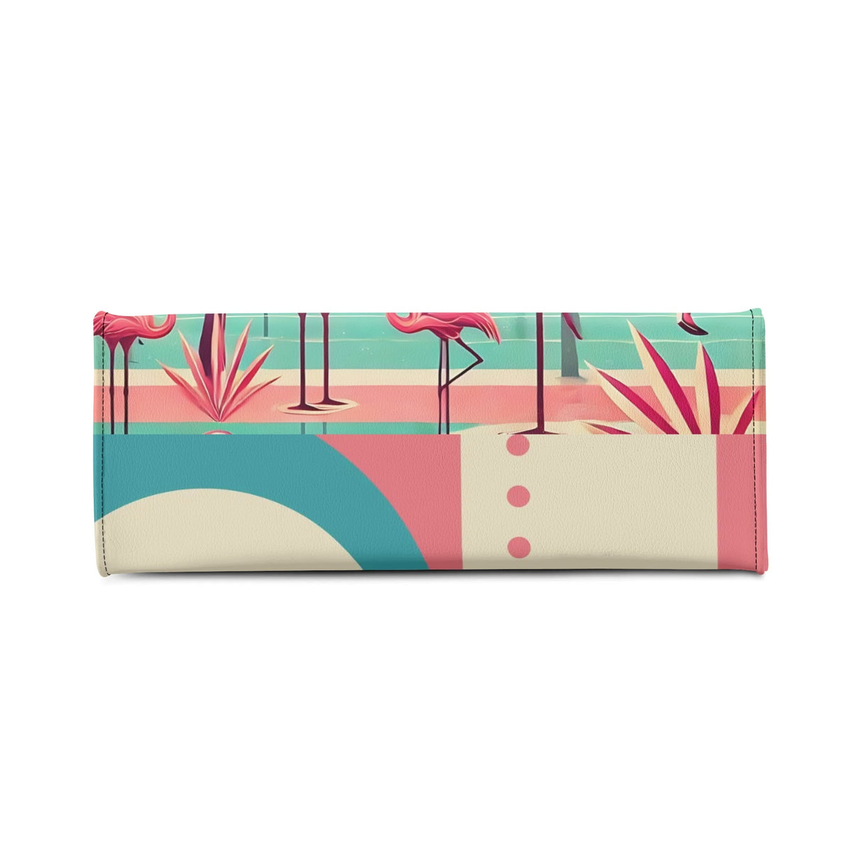 50s Flamingo Kitschy Mod Luxury Handbag - Mid Century Modern Gal
