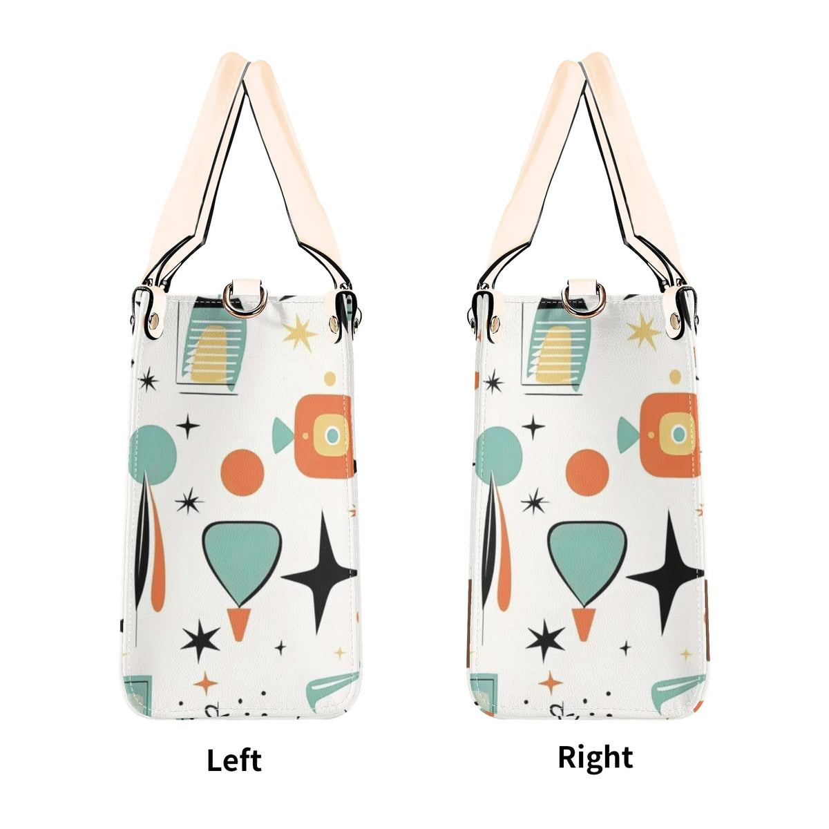 Mid Mox Doxie Lover, Kitschy Retro Trendy Atomic Handbag/Shoulder Bag - Mid Century Modern Gal
