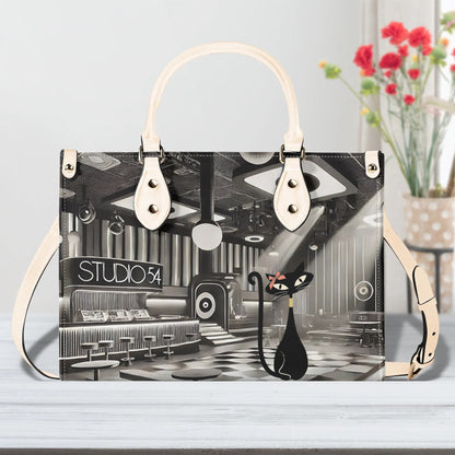 New York City Fashion Luxury Bag, Broadway Lover, Kitschy Cat, Shoulder, Handbag