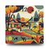 Mid Century Modern Scandinavian Wall Clock, Harvest Mod Home Colors And Kitschy Atomic Cats - Mid Century Modern Gal