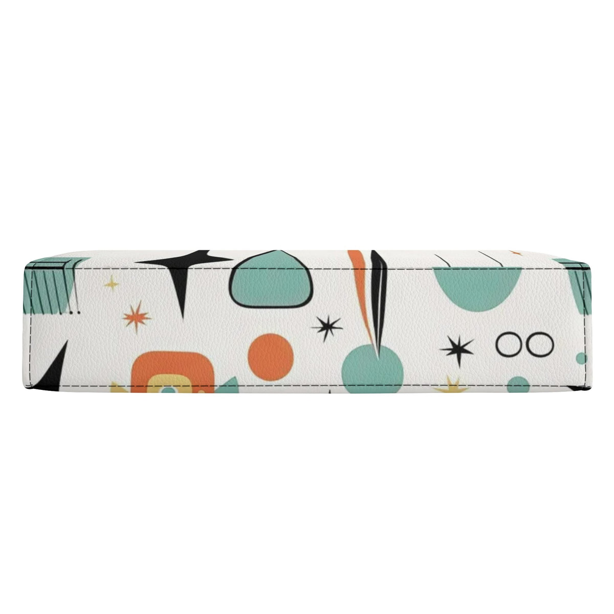 Atomic Cat, Book Holder, Crossbody Kitschy Fun Handbag For Book Lovers - Mid Century Modern Gal