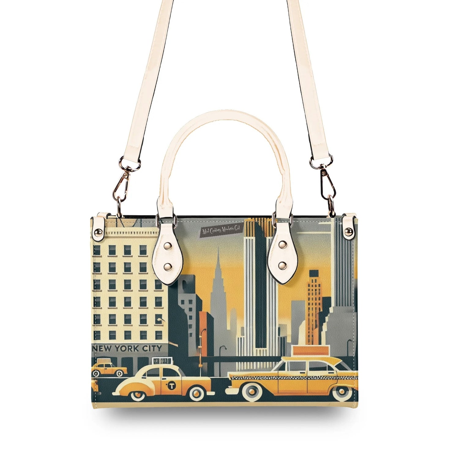 New York City Handbag, Trendy Kitschy City Purse, Shoulder Bag