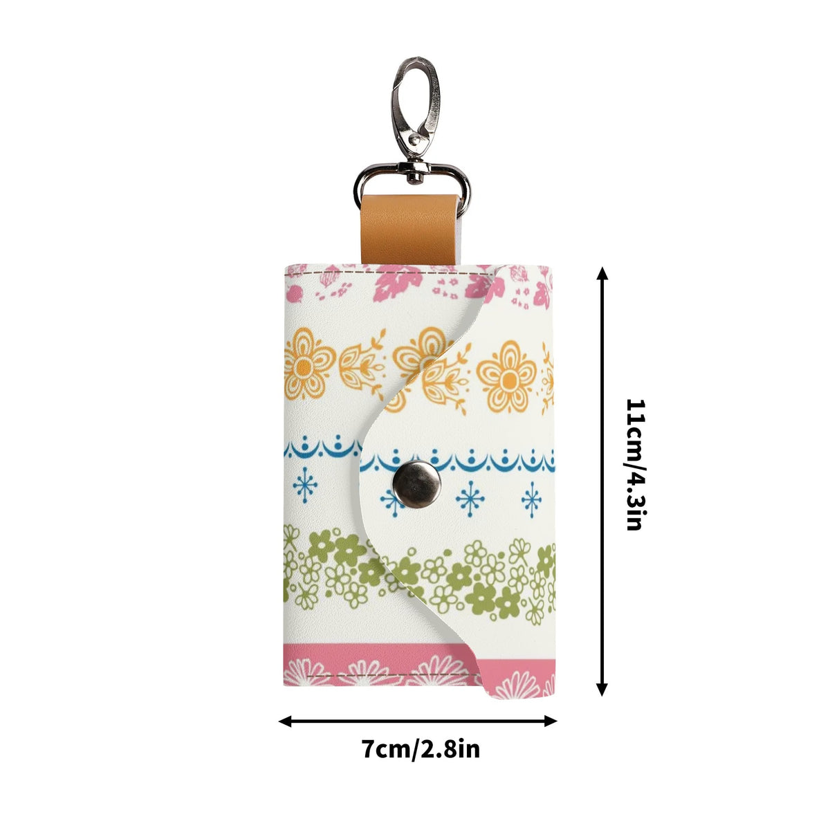 Pyrex Lover Collector Key Chain Pocket Purse Holder - Mid Century Modern Gal