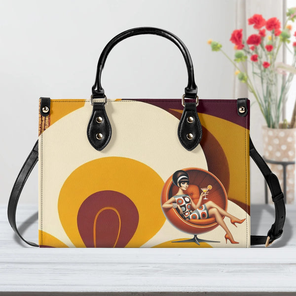Mid Mod 60s Retro Gal, Funky Fun Trendy Handbag, Shoulder Bag