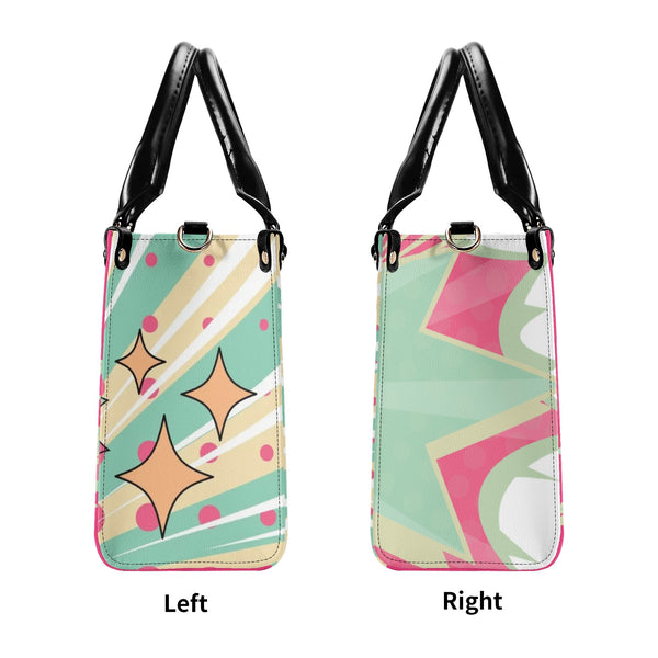 Women Enpowerment Pop Art Retro Cool Funky Fun Handbag, Shoulder Bag
