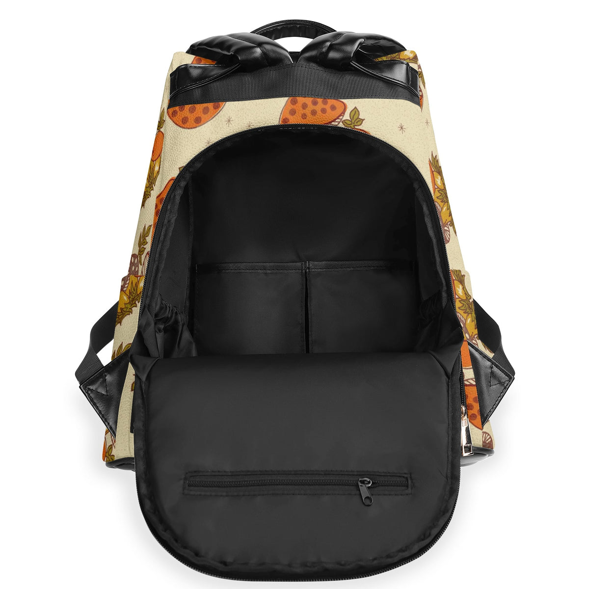Merry Mushroom Groovy Mod 70s Travel Backpack - Mid Century Modern Gal