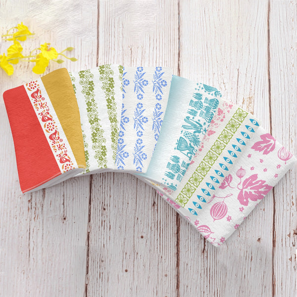 Pyrex Towel Collections, Pyrex Lover, Kitchen Bath, Pyrex Patterned Set Of 6 Towels