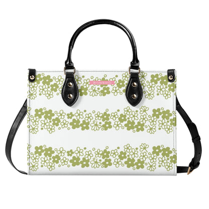 Spring Blossom Crazy Daisy Retro Pyrex Lover Kitschy Mod Handbag - Mid Century Modern Gal