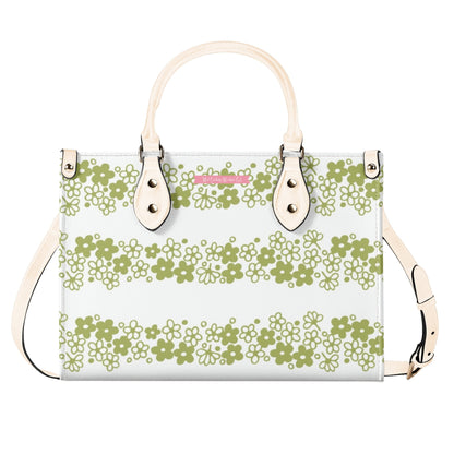 Spring Blossom Crazy Daisy Retro Pyrex Lover Kitschy Mod Handbag - Mid Century Modern Gal