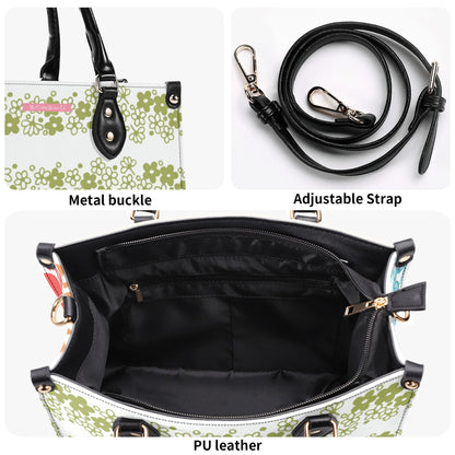 Spring Blossom Crazy Daisy Retro Pyrex Lover Kitschy Mod Handbag - Mid Century Modern Gal