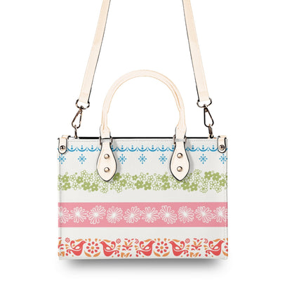 Spring Blossom Crazy Daisy Retro Pyrex Lover Kitschy Mod Handbag - Mid Century Modern Gal