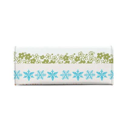 Spring Blossom Crazy Daisy Retro Pyrex Lover Kitschy Mod Handbag - Mid Century Modern Gal