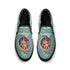 60s Mod Gal, Martini Fun Retro Retro Groovy Mod Canvas Loafer Shoes - Mid Century Modern Gal