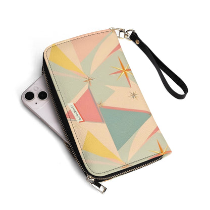 Atomic Cat Kitschy Mod Wallet - Mid Century Modern Gal