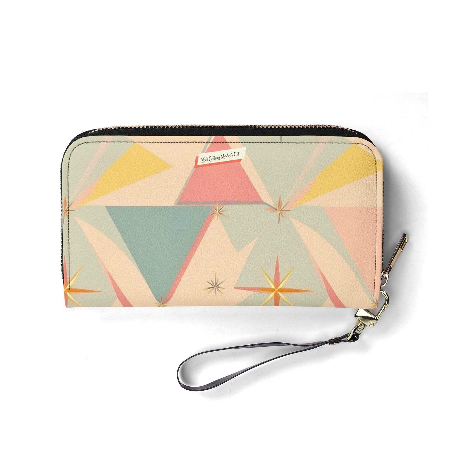 Atomic Cat Kitschy Mod Wallet - Mid Century Modern Gal