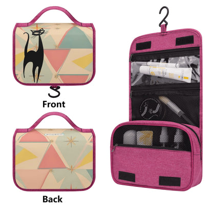 Atomic Sexy Sexton Mid Mod Retro Toiletry Cosmetic Travel Bag - Mid Century Modern Gal