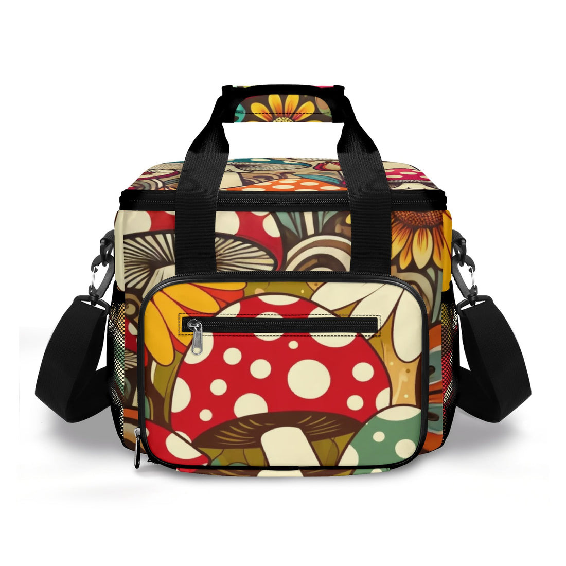 Groovy Retro Mushroom 70s Design Pool, Beach Cooler Bag