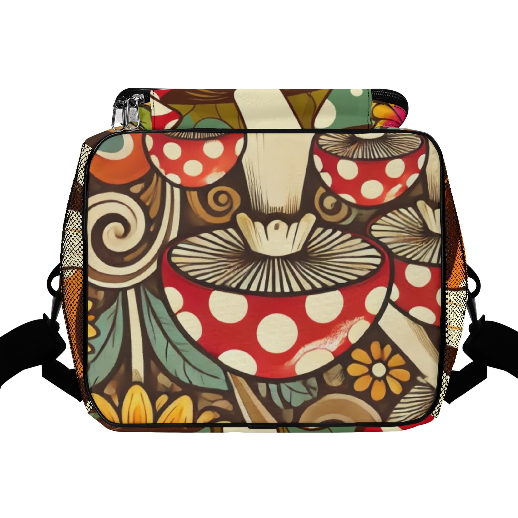 Groovy Retro Mushroom 70s Design Pool, Beach Cooler Bag - Mid Century Modern Gal