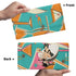 Atomic Cocktail Hour, Mid Mod Gal Kitschy Fun Trifold Wallet - Mid Century Modern Gal