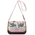 Atomic Reading Cats, Kitschy Mod Shoulder Bag - Mid Century Modern Gal