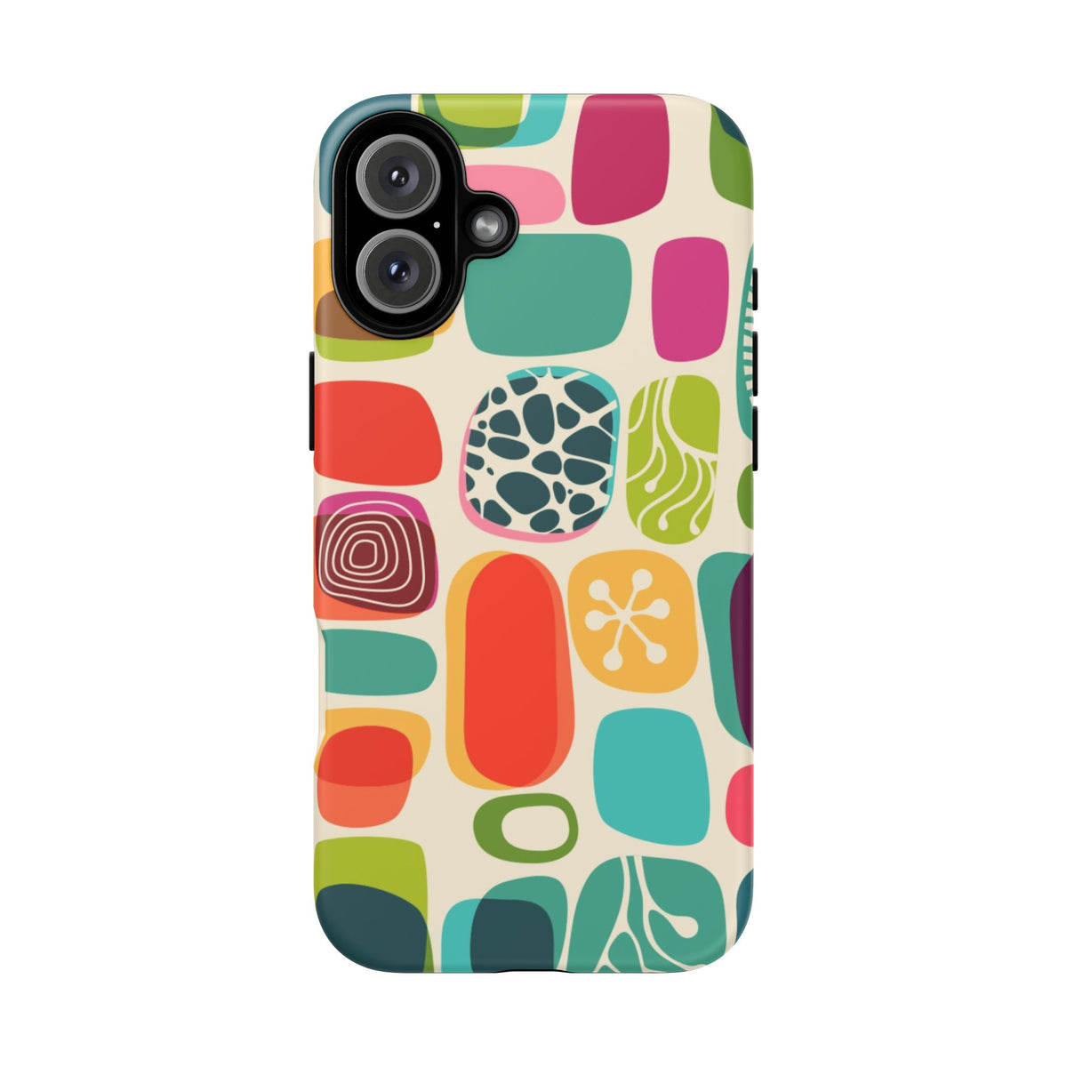 Mid Century Modern Amoeba Designed Tough Phone Case