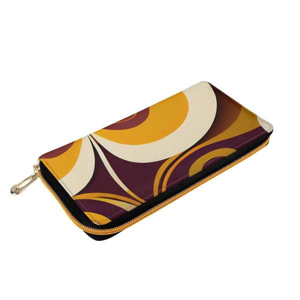 Mid Century Modern Groovy Mod 60s Mod Gal Wallet