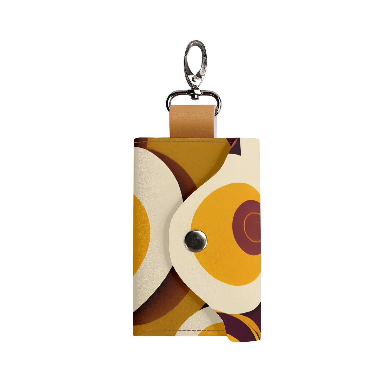 Retro 60s Mod Gal Key Chain - Mid Century Modern Gal