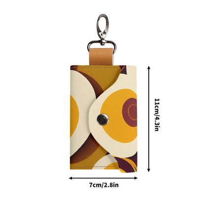 Retro 60s Mod Gal Key Chain - Mid Century Modern Gal