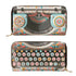 Retro Mod Kitschy Quirky Typewriter Wallet - Mid Century Modern Gal