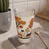 Scandinavian Fall Atomic Cat Drinkware, Shaker Glass, Festive MCM Barware - Mid Century Modern Gal